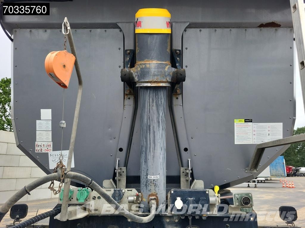 Schwarzmüller SM 2 axles ISO Lift Axle BPW 27m3 Kippladerauflieger