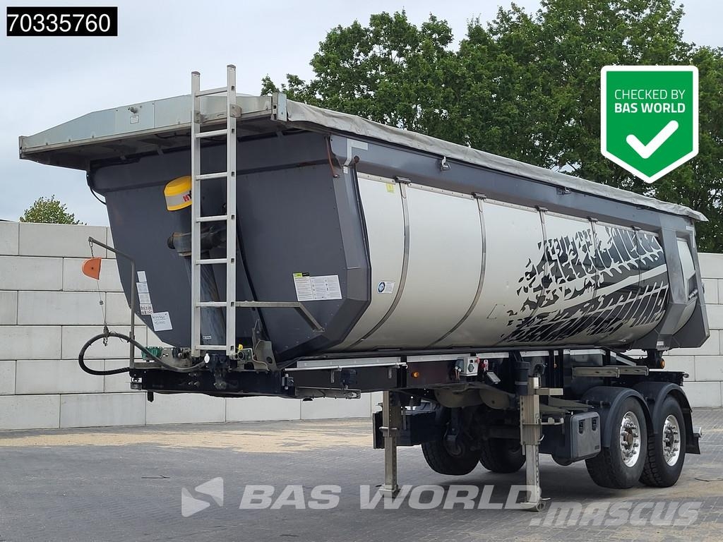 Schwarzmüller SM 2 axles ISO Lift Axle BPW 27m3 Kippladerauflieger