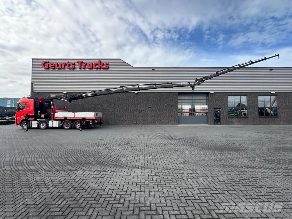 Volvo FH 500 8X2 TREKKER BAKWAGEN +PALFINGER PK 8802 EH Kranen voor alle terreinen