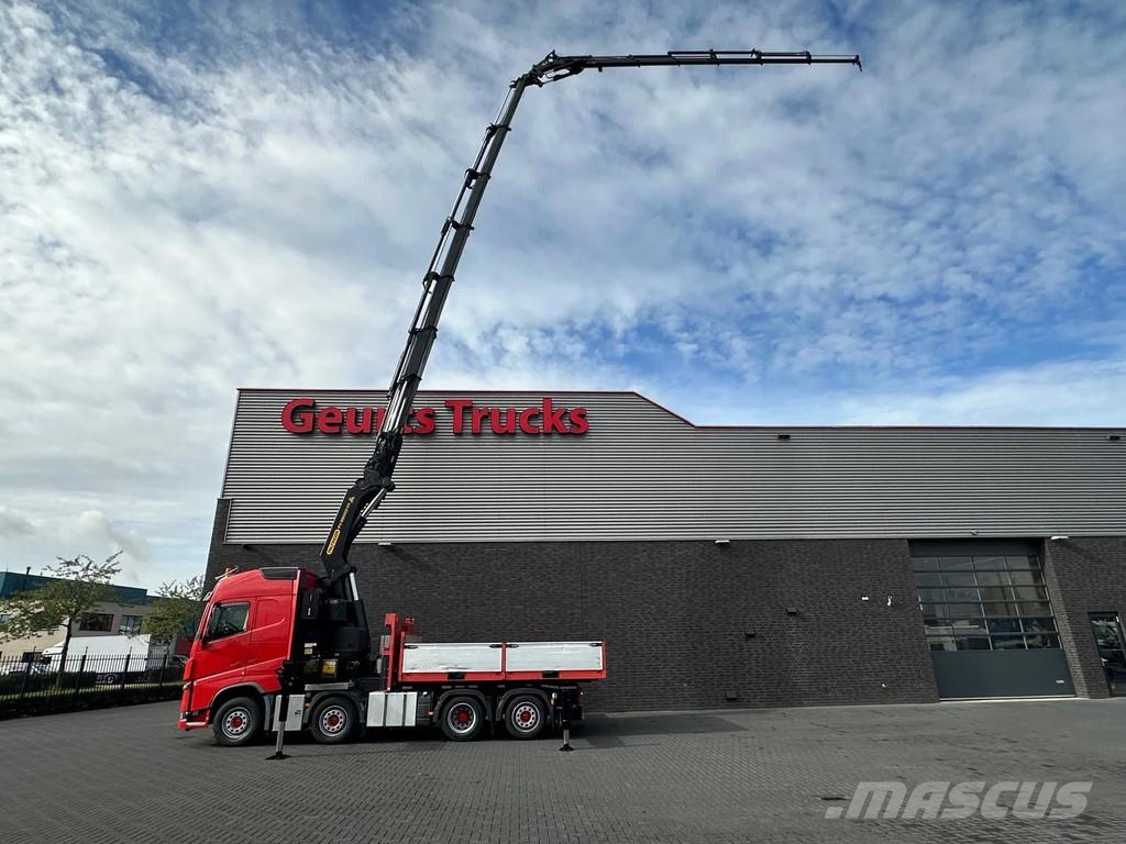 Volvo FH 500 8X2 TREKKER BAKWAGEN +PALFINGER PK 8802 EH Kranen voor alle terreinen