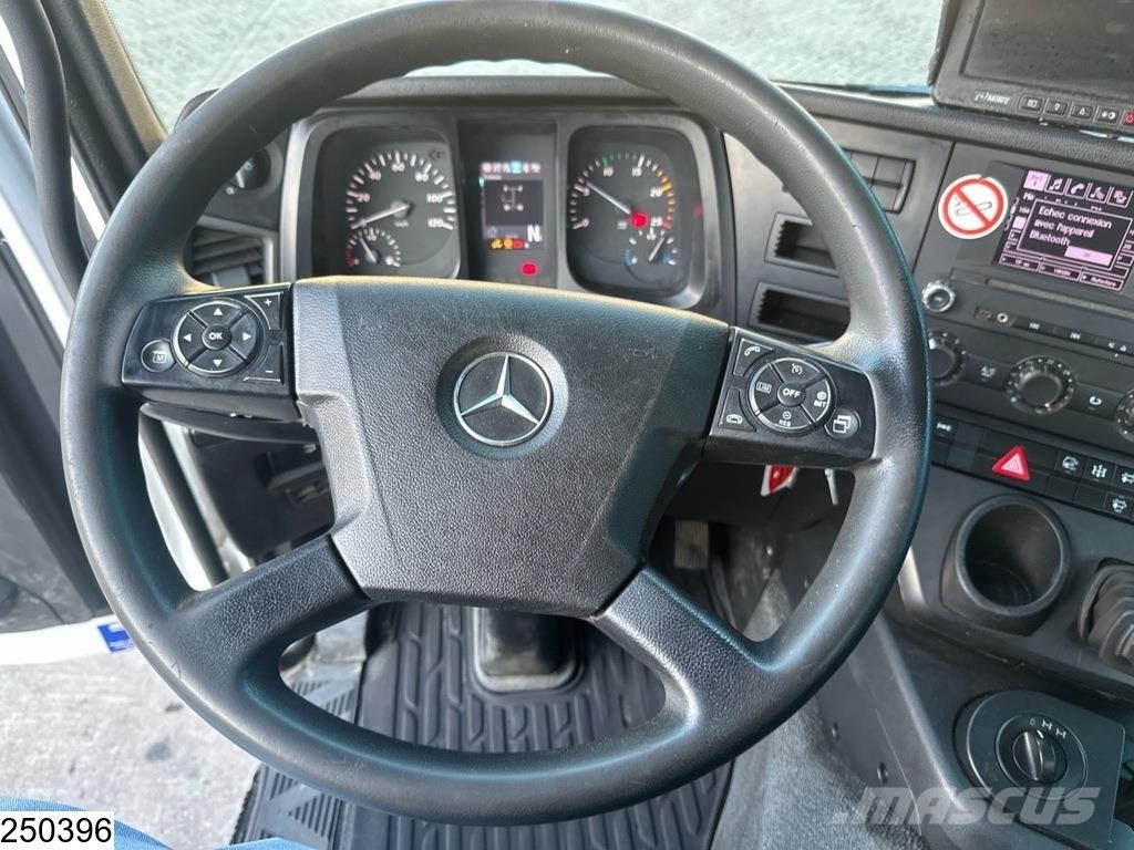Mercedes-Benz Arocs 2636 EURO 6, 6x4, PTO, Steel suspension Platte bakwagens