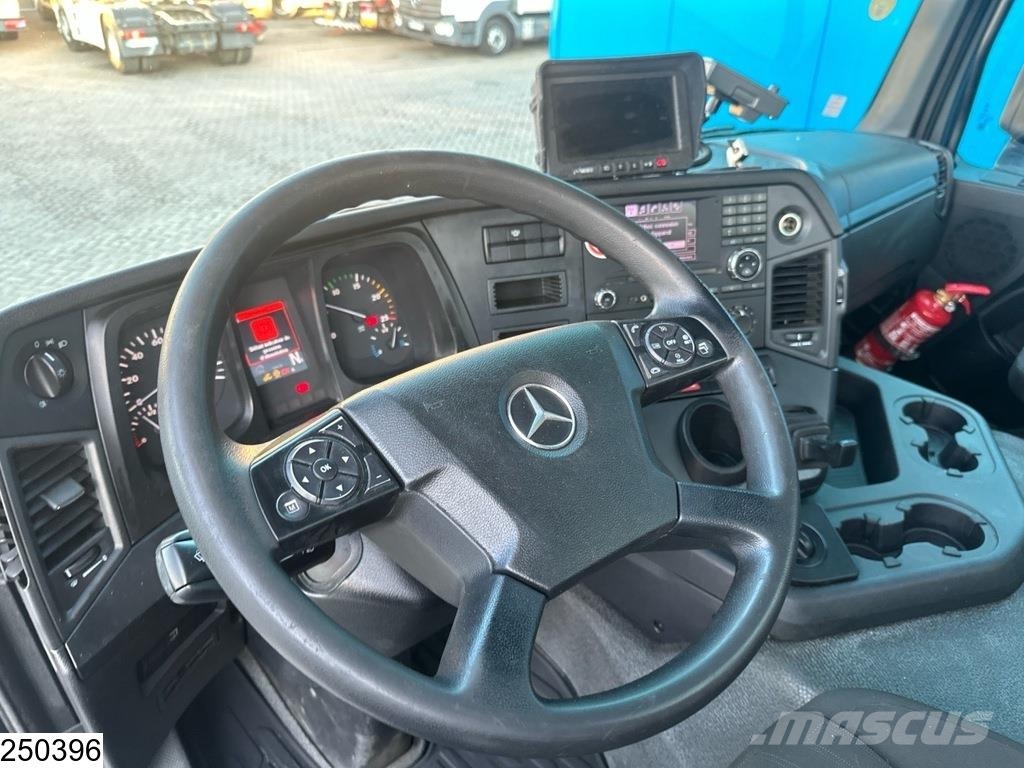 Mercedes-Benz Arocs 2636 EURO 6, 6x4, PTO, Steel suspension Platte bakwagens