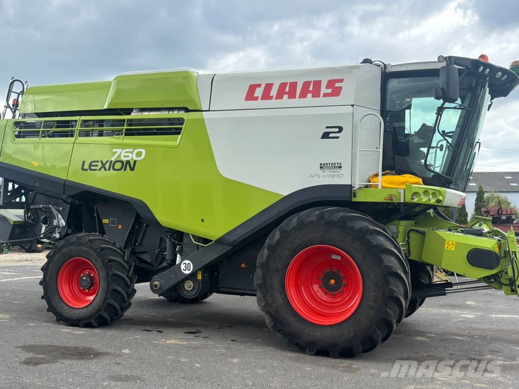 CLAAS Lexion 760 Kombajni
