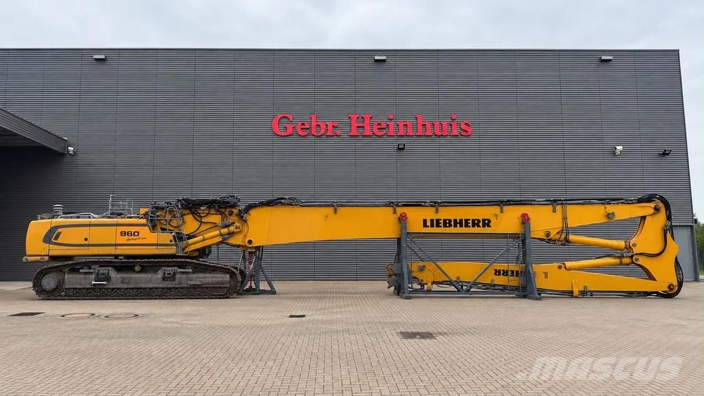 Liebherr R960 VHHD Normal + Demolition boom 31 meter! Kāpurķēžu ekskavatori