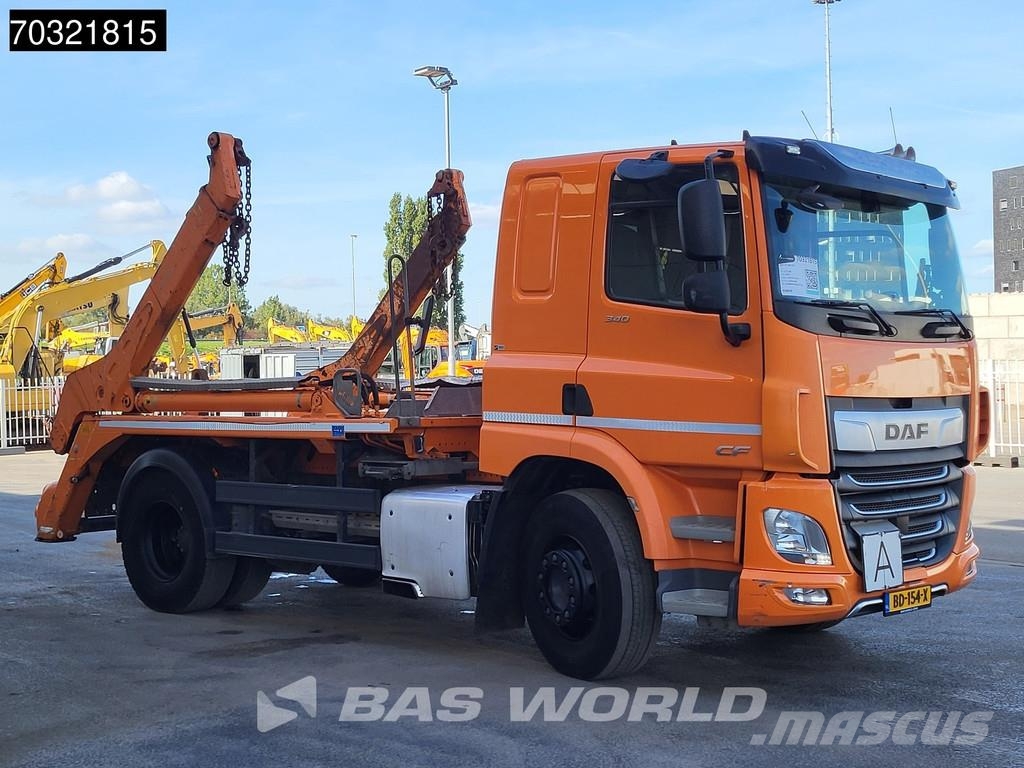 DAF CF 340 4X2 NL-Truck Meiller AK12MTG skiploader Aut Komunalni kamioni