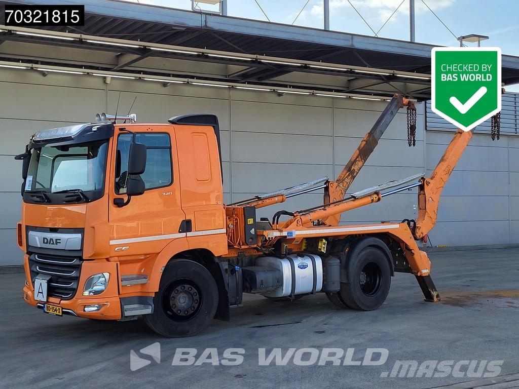 DAF CF 340 4X2 NL-Truck Meiller AK12MTG skiploader Aut Komunalni tovornjaki