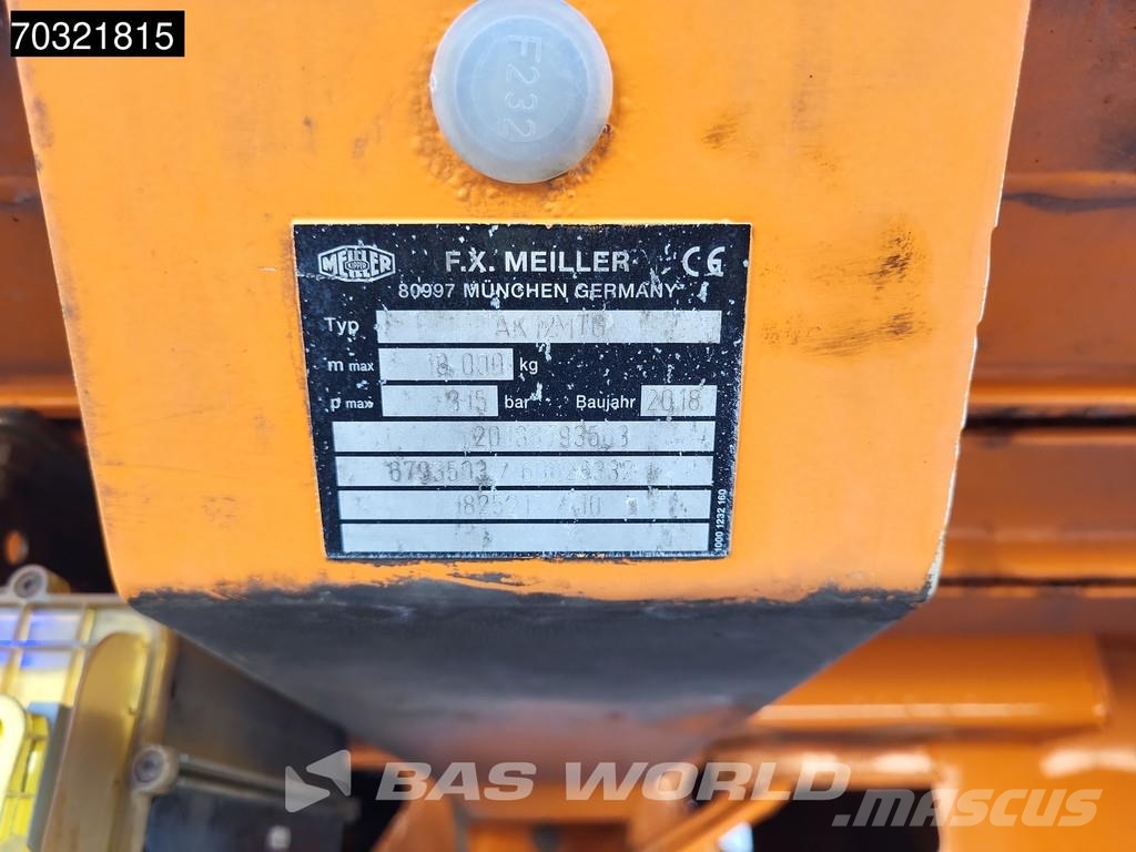 DAF CF 340 4X2 NL-Truck Meiller AK12MTG skiploader Aut Komunalni tovornjaki