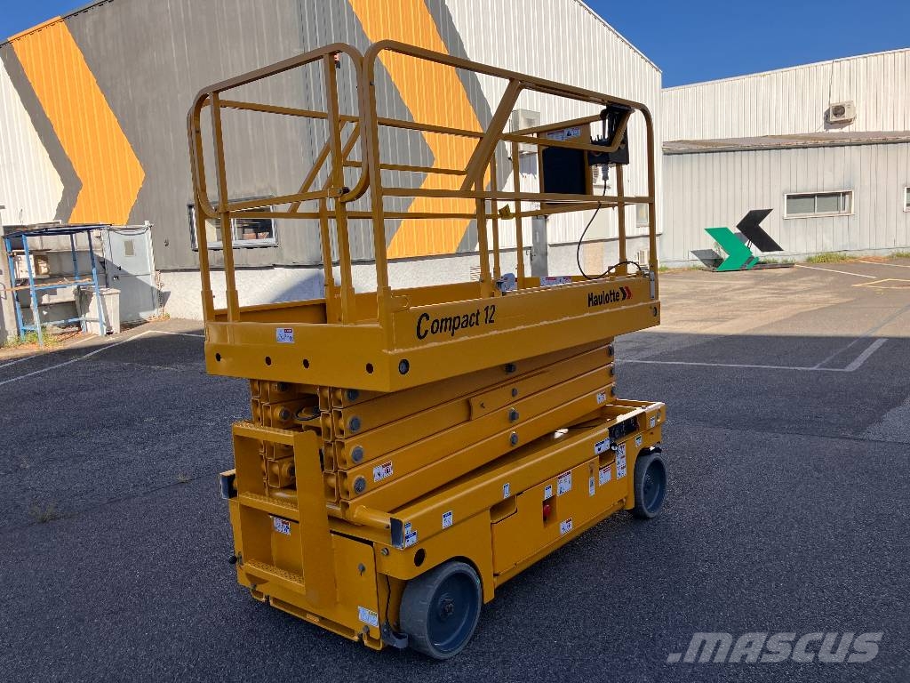 Haulotte COMPACT12 - NEW BATTERIES 2 NEW WHEELS Scheren-Arbeitsbühnen