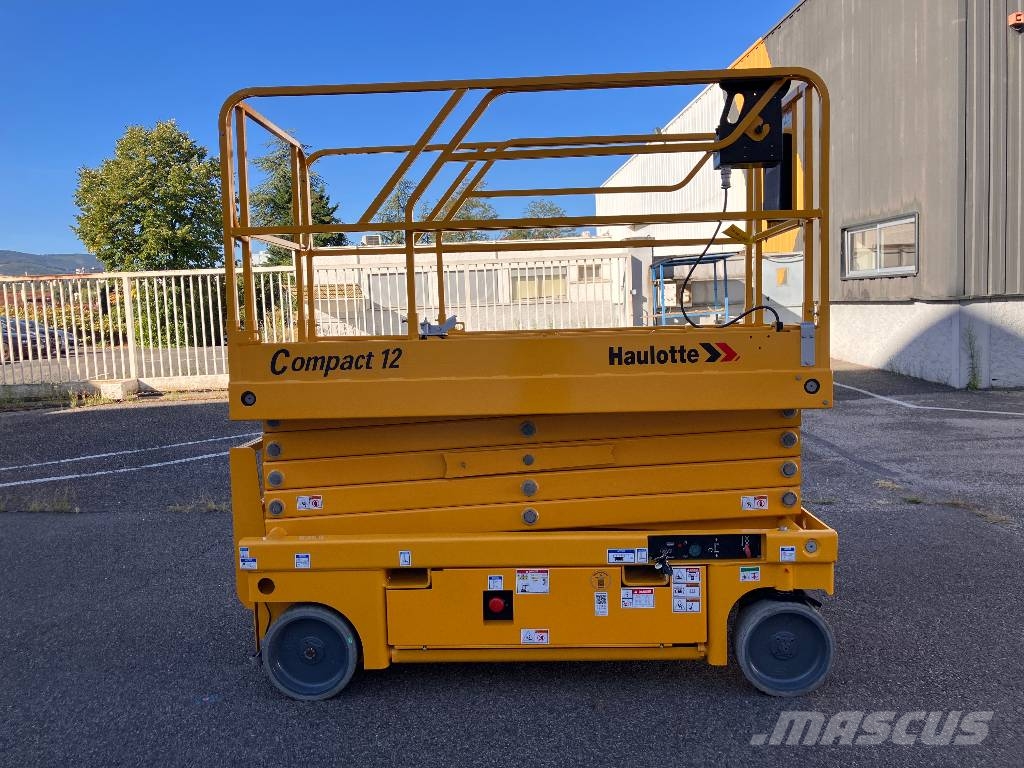 Haulotte COMPACT12 - NEW BATTERIES 2 NEW WHEELS Scheren-Arbeitsbühnen
