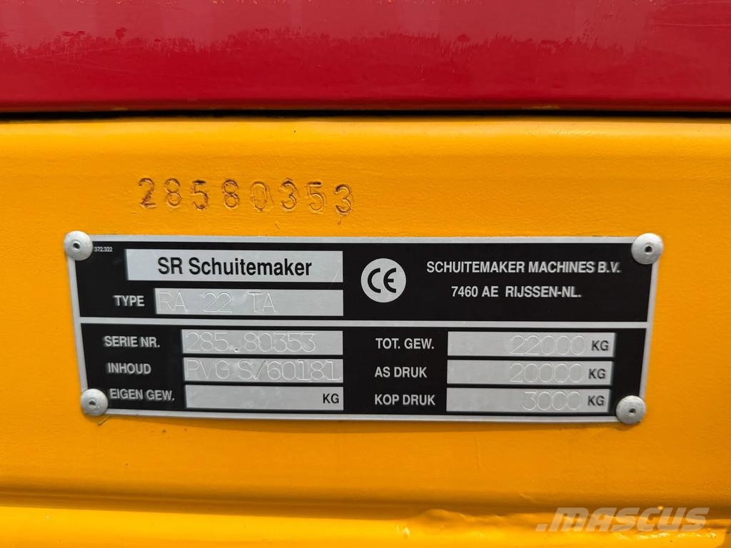 Schuitemaker Rapide 2085 علافات ذاتية الدفع