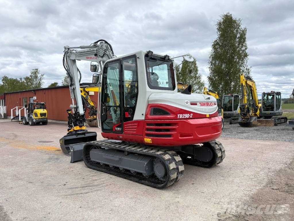 Takeuchi TB290 Midi rýpadlá 7 t - 12 t