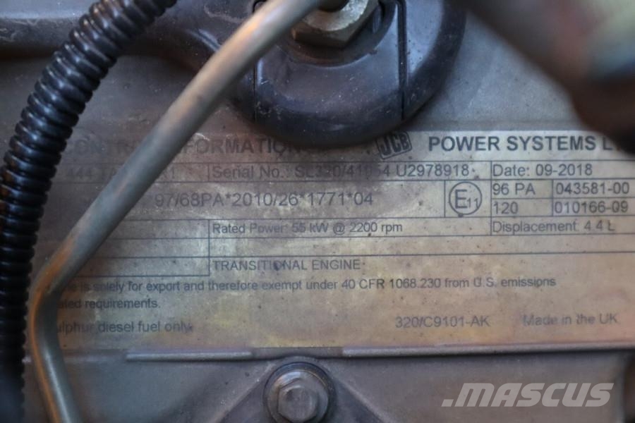 JCB 940-4 T4 Valid inspection, Diesel, 4x4 Drive, 3700 Empilhadores todo-terreno