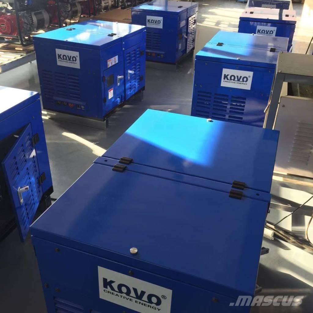 Kubota genset diesel generator set LOWBOY Dyzeliniai generatoriai