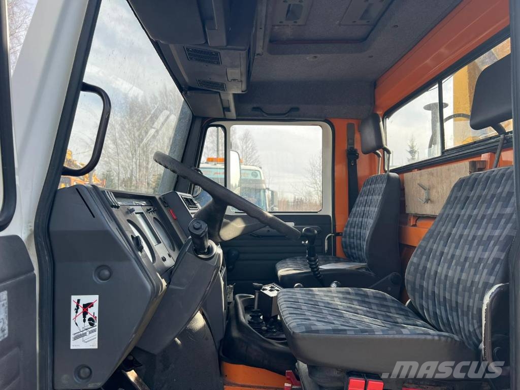 Mercedes-Benz UNIMOG U90, 3-SIDE TIPPER + CRANE Φορτηγά Ανατροπή