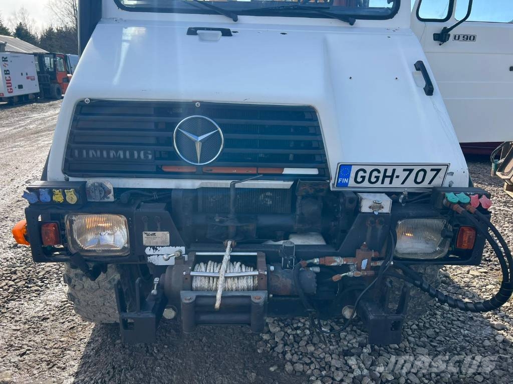 Mercedes-Benz UNIMOG U90, 3-SIDE TIPPER + CRANE Φορτηγά Ανατροπή
