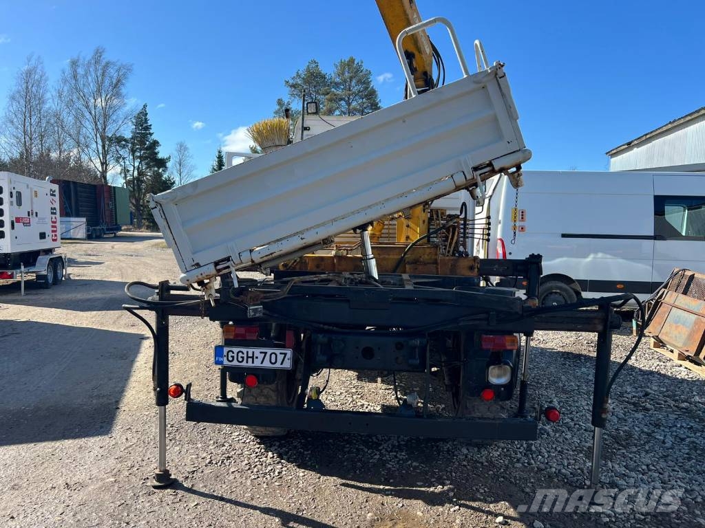 Mercedes-Benz UNIMOG U90, 3-SIDE TIPPER + CRANE Φορτηγά Ανατροπή