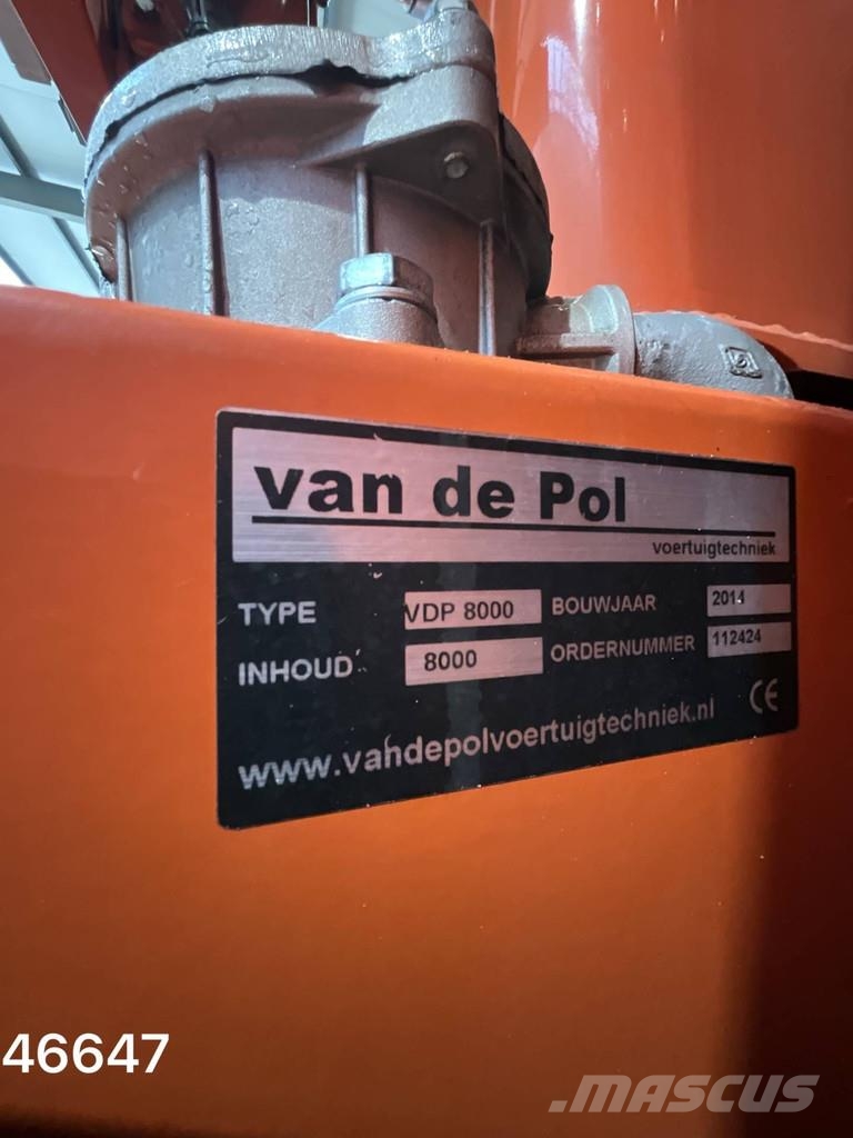 DAF FA 75 CF 360 VDP 8m³ kolkenzuiger Just 109.822 km! Saug- und Druckwagen