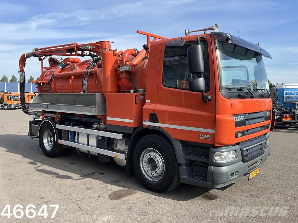DAF FA 75 CF 360 VDP 8m³ kolkenzuiger Just 109.822 km! Saug- und Druckwagen