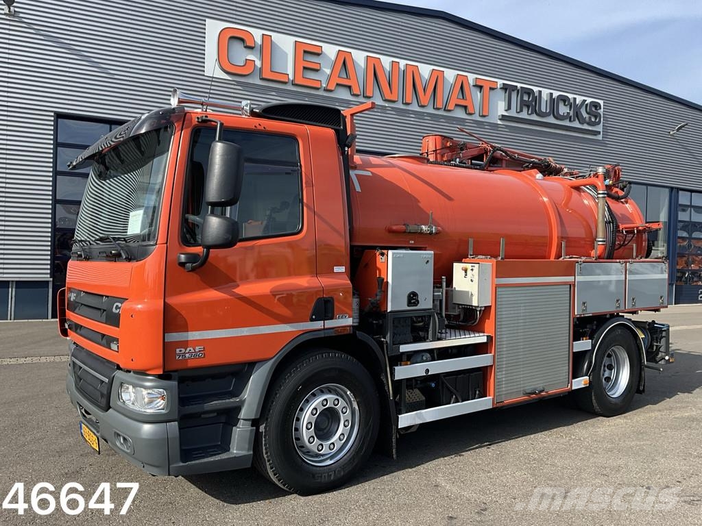 DAF FA 75 CF 360 VDP 8m³ kolkenzuiger Just 109.822 km! Saug- und Druckwagen