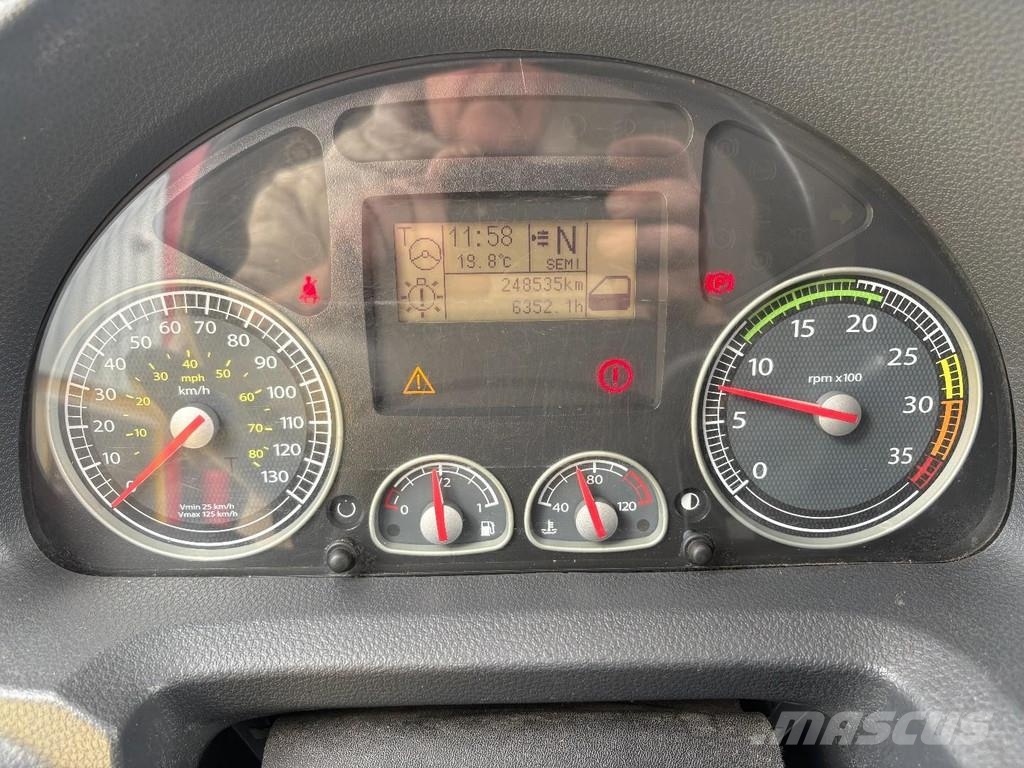Iveco EUROCARGO 90E18 + EURO 5 + LOW KM + 3 SEATS شاحنات بغطاء جانبي
