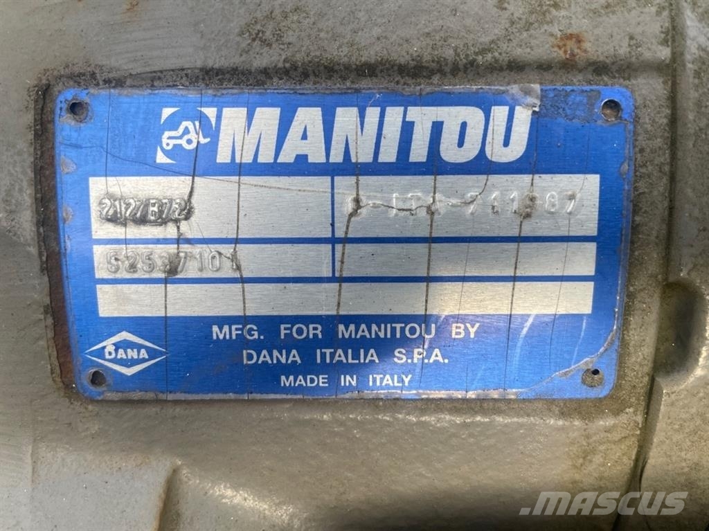 Manitou MT840-52537101-Dana Spicer 212/B72-Axle/Achse/As アクスル