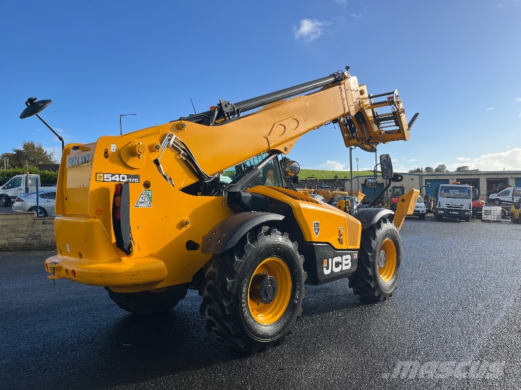 JCB 540-170 Big Engine 108BHP / Air Con Teleskoplastare