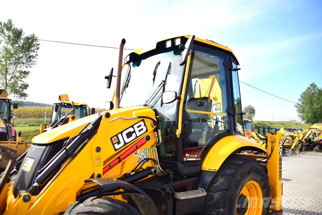 JCB 3CX Sitemaster PLUS 81kw Torquelock Graaf-laadcombinaties