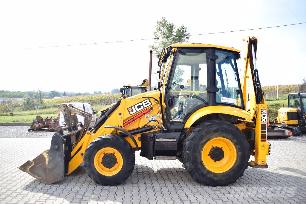 JCB 3CX Sitemaster PLUS 81kw Torquelock Graaf-laadcombinaties