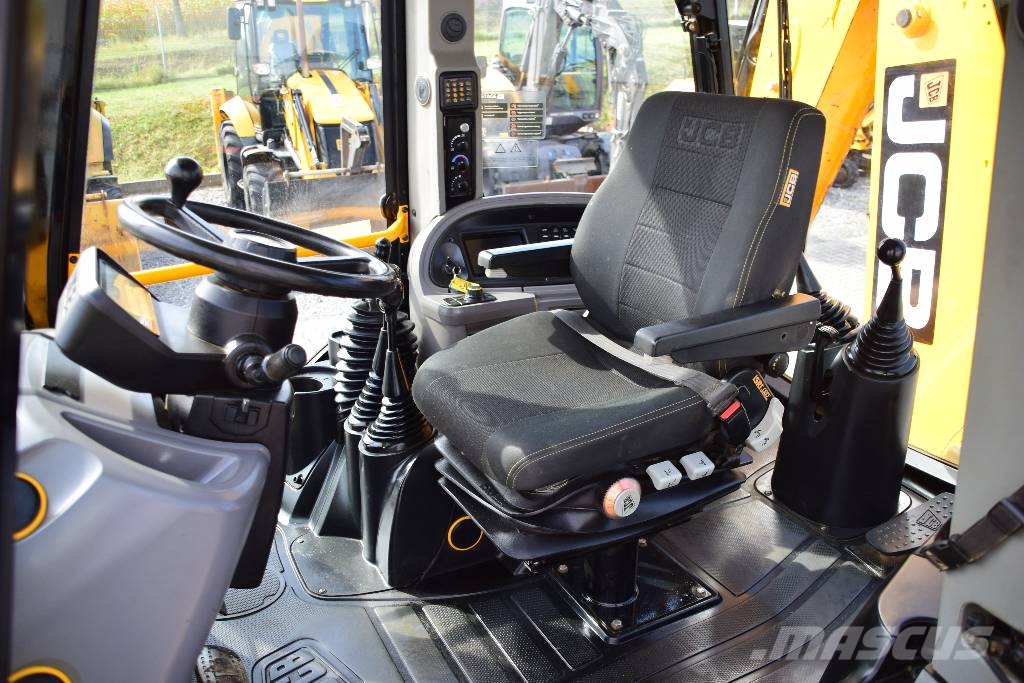 JCB 3CX Sitemaster PLUS 81kw Torquelock Graaf-laadcombinaties