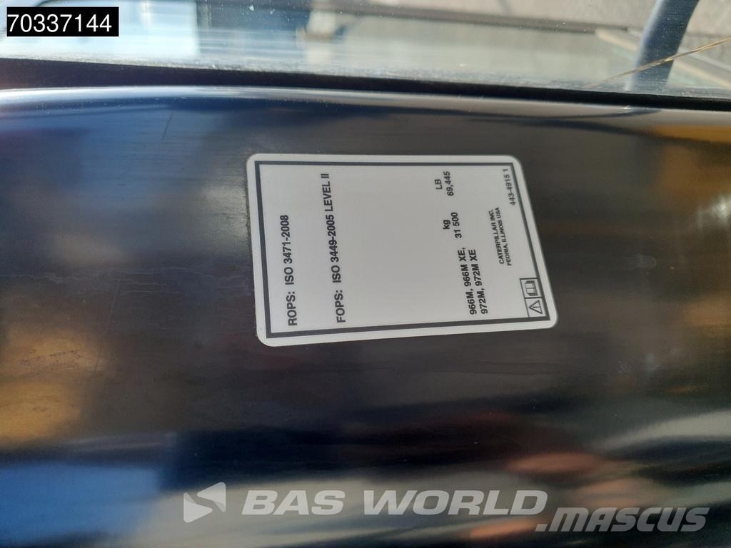 CAT 972 M XE Kolesni nakladalci