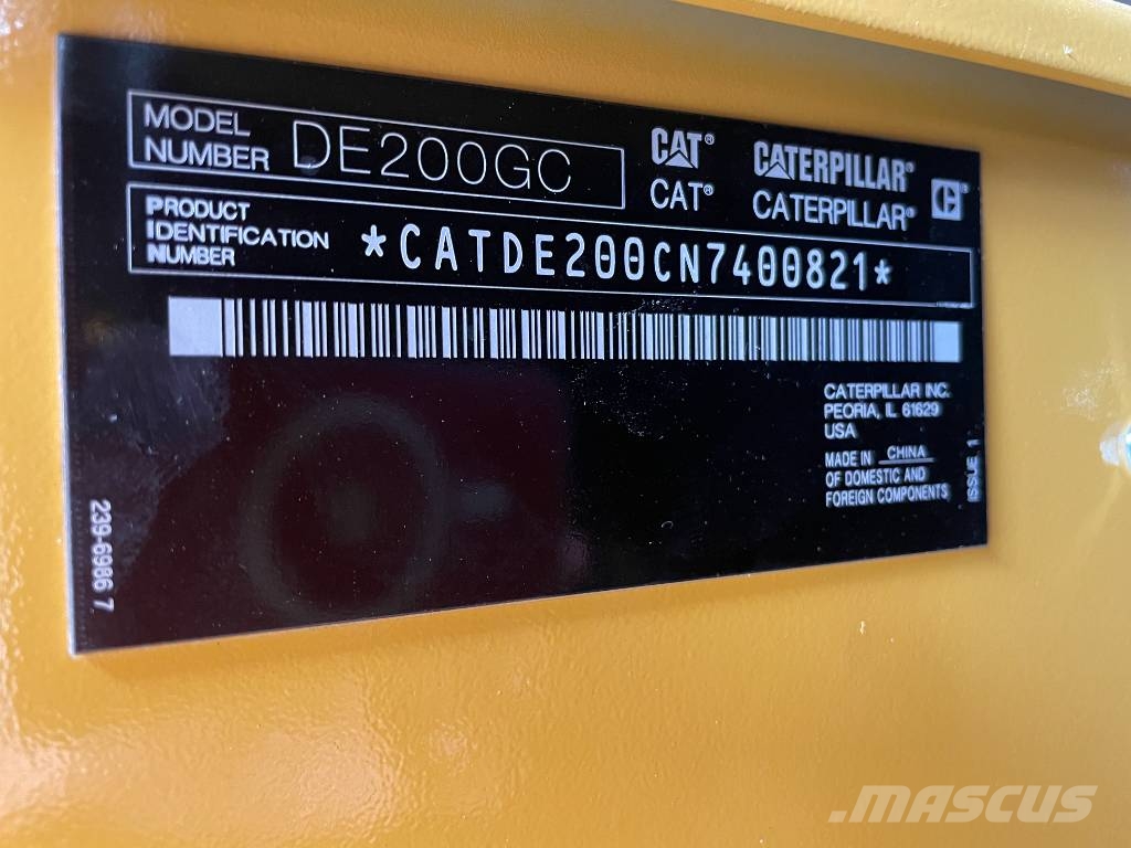 CAT DE200GC - 200 kVA Stand-by Generator - DPX-18211 Dizel Jeneratörler