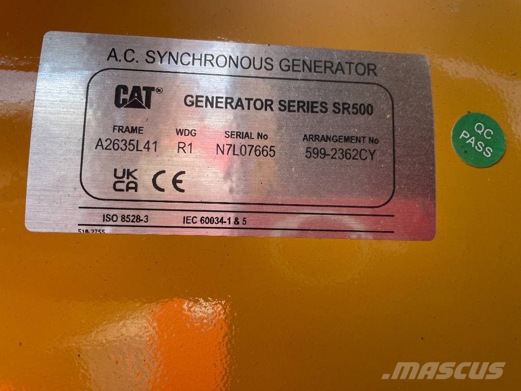 CAT DE200GC - 200 kVA Stand-by Generator - DPX-18211 Dizel Jeneratörler