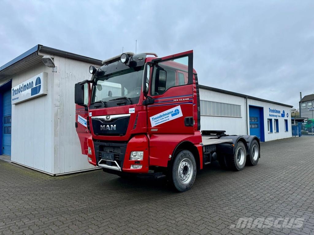 MAN TGS 33.640 6x4 Schwerlast 90 to Motor E6 D Retarde Sattelzugmaschinen