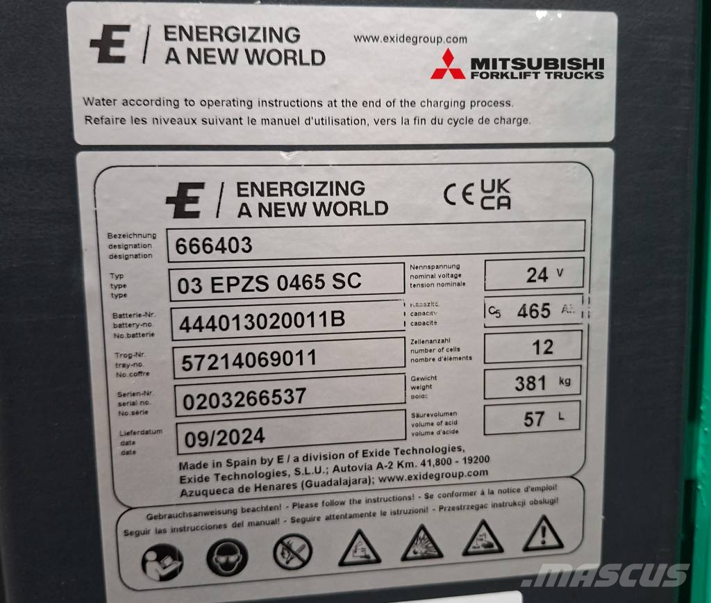 Mitsubishi PBR30N2 Selvkørende stablere