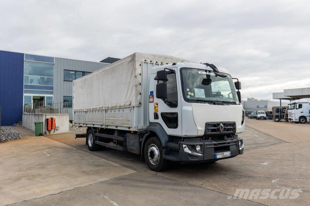 Renault D16.240 DXI Camiones de caja de lona
