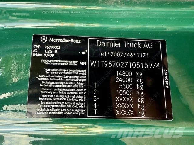 Mercedes-Benz Atego 1524 Koffer / Euro6D / Klima / LBW Sanduk kamioni