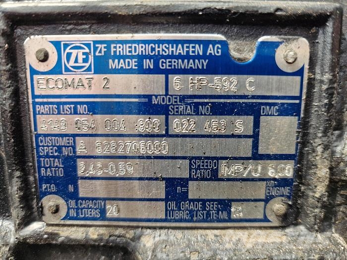 ZF Ecomat  2 6HP 592C Transportation - Others