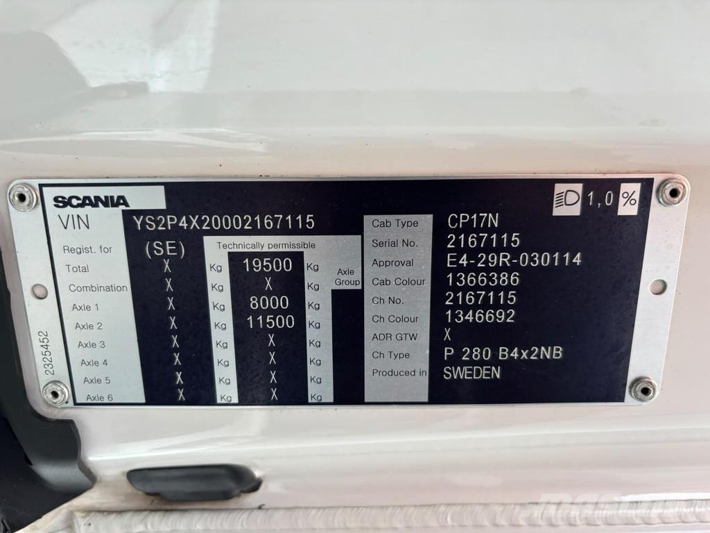 Scania P 280 4x2 MITSUBISHI / BOX L=7742 mm Kravas automašīnas - refrižeratori