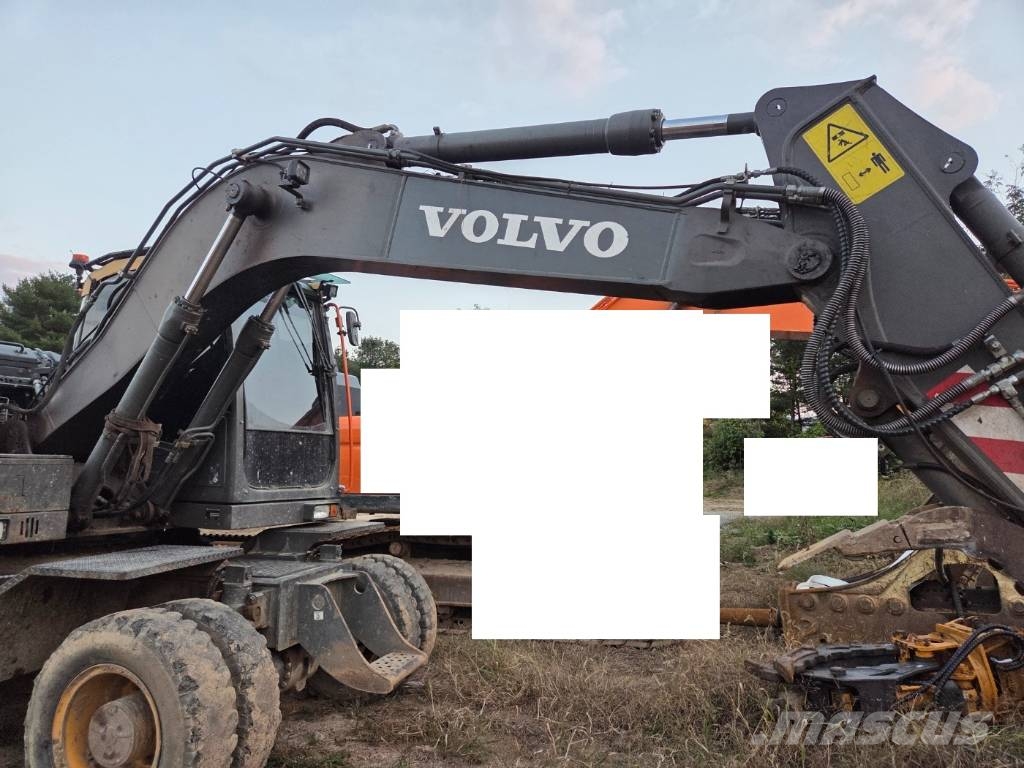 Volvo EW 140 Gravemaskiner på hjul