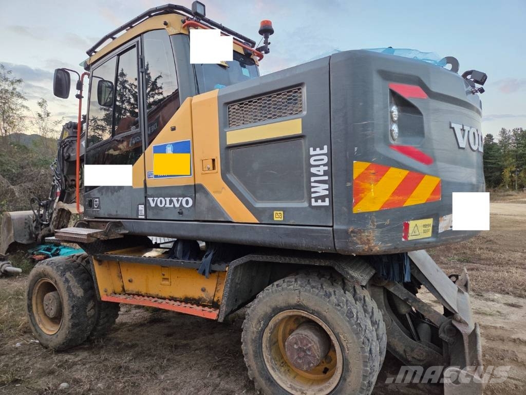 Volvo EW 140 Gravemaskiner på hjul