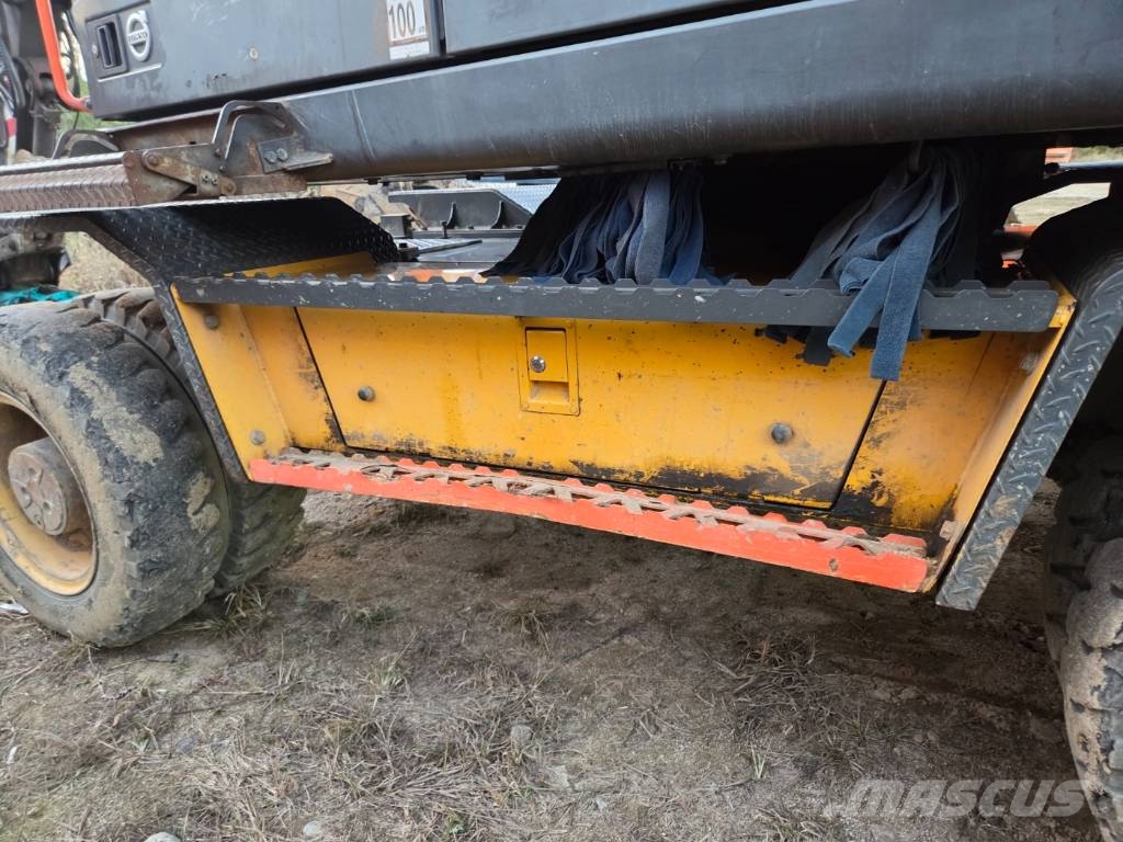 Volvo EW 140 Gravemaskiner på hjul