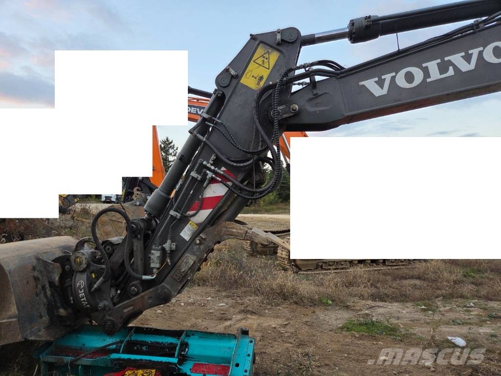 Volvo EW 140 Gravemaskiner på hjul
