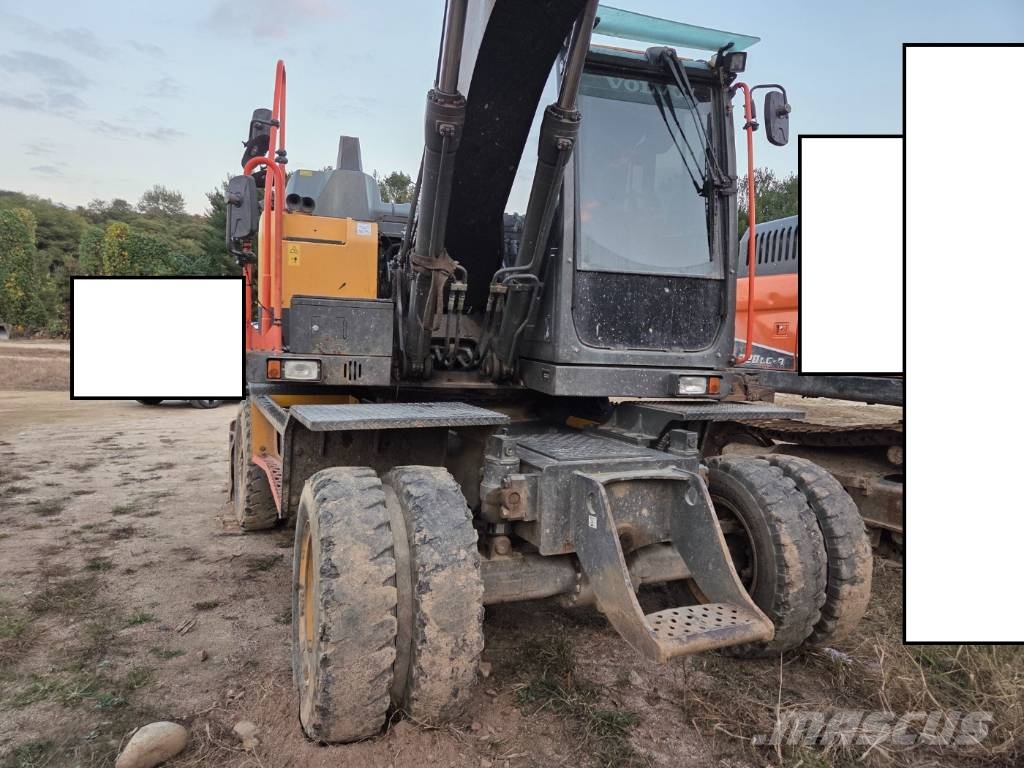 Volvo EW 140 Gravemaskiner på hjul