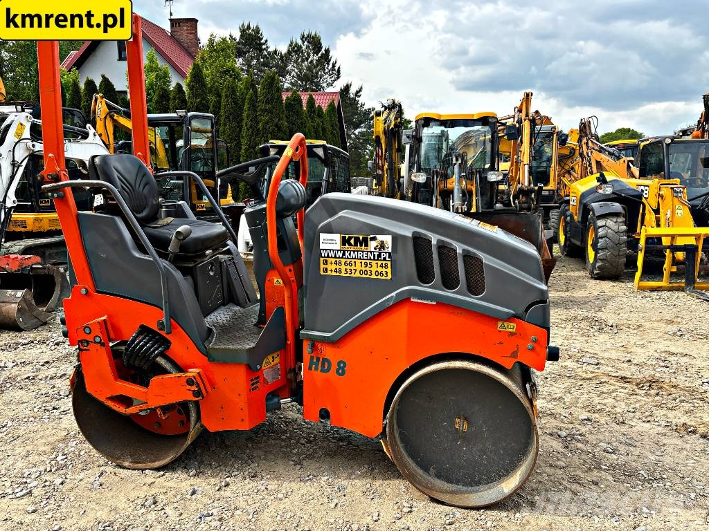 Hamm HD 8 WALEC 2017R. | BOMAG BW80 BW100 DYNAPAC CC100 Οδοστρωτήρες διπλού κυλίνδρου