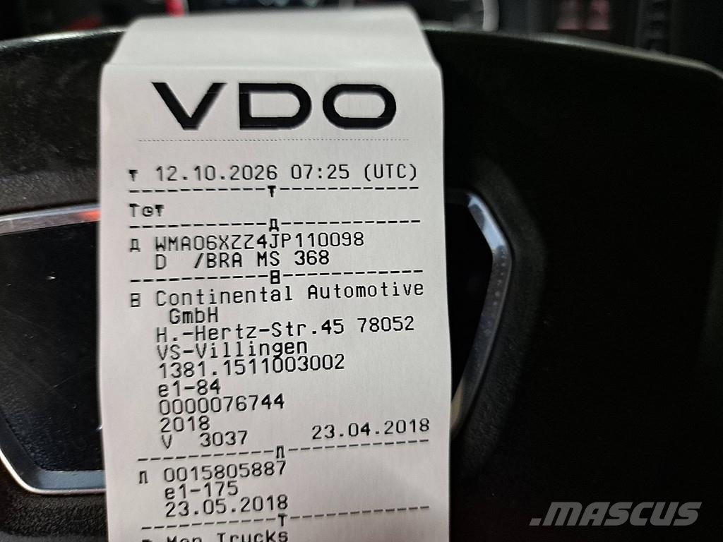 MAN 18.420 TGX XLX INTARDER GERMAN TRUCK Sadulveokid