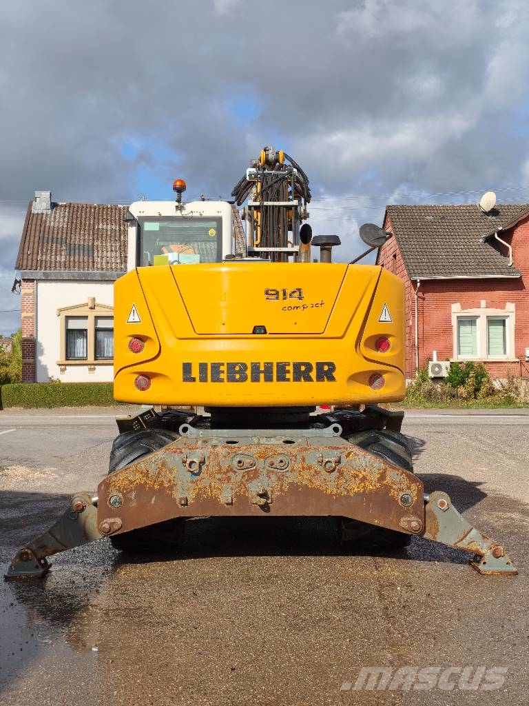 Liebherr A 914 Compact Litronic *4 Schaufeln + Gabel* Klima Excavadoras de ruedas