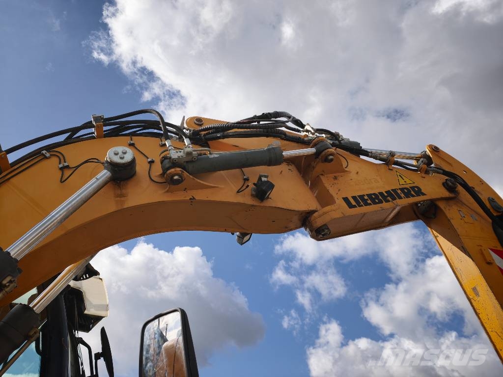 Liebherr A 914 Compact Litronic *4 Schaufeln + Gabel* Klima Excavadoras de ruedas