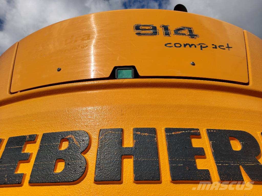 Liebherr A 914 Compact Litronic *4 Schaufeln + Gabel* Klima Excavadoras de ruedas