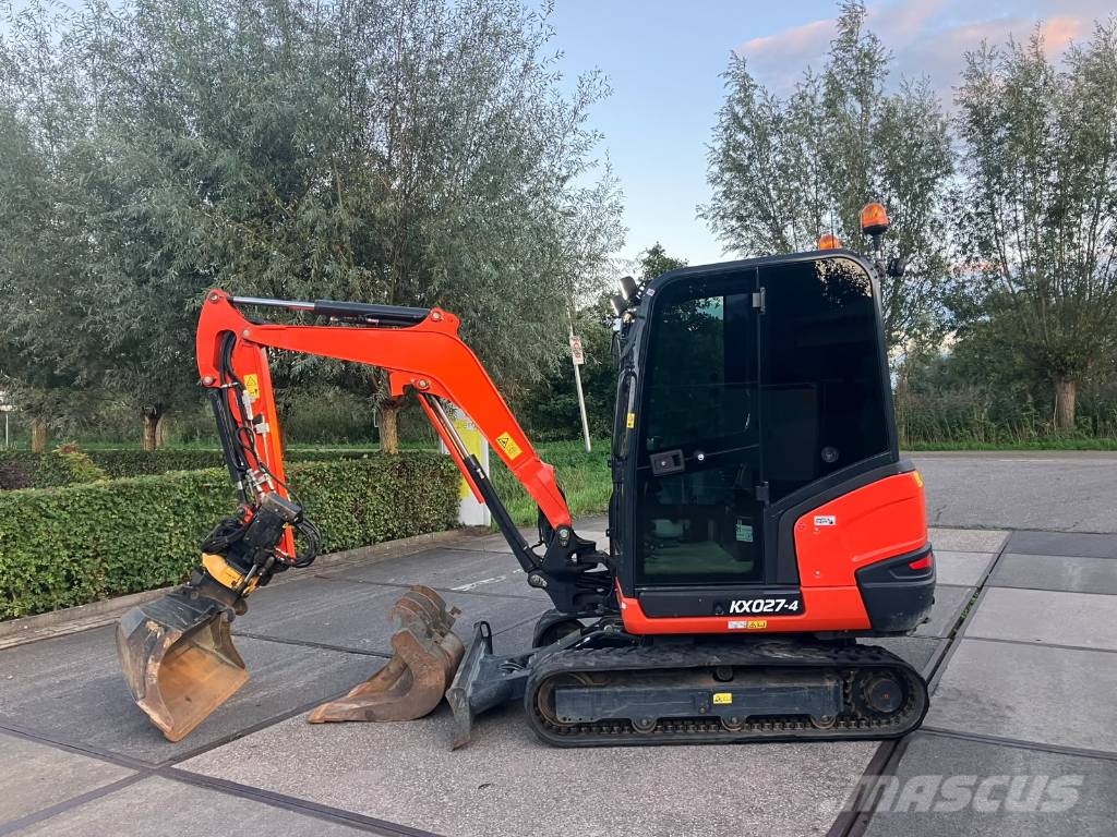 Kubota KX 027-4 | 1475 uur | met Engcon draaikantelstuk Mini excavators < 7t