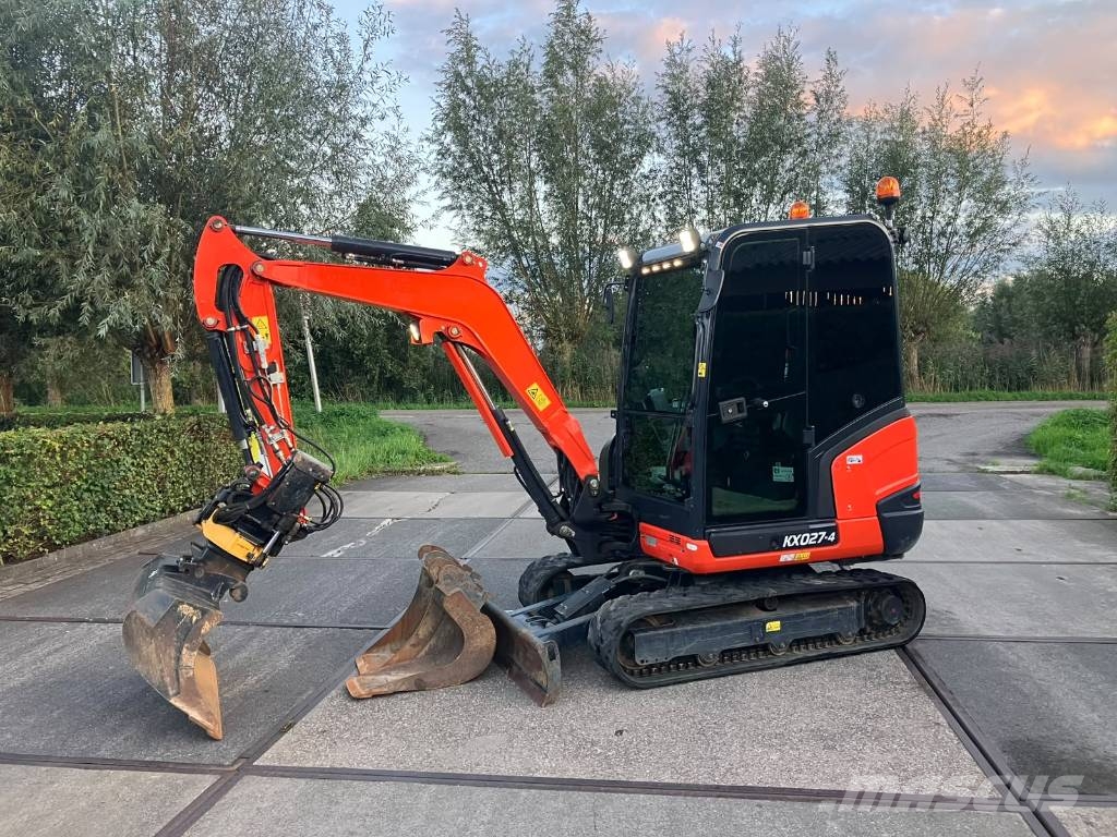 Kubota KX 027-4 | 1475 uur | met Engcon draaikantelstuk Mini excavators < 7t
